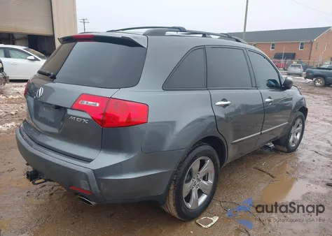 2007 Acura Mdx Sport Package z USA, uszkodzony, nr VIN 2HNYD28507H504325